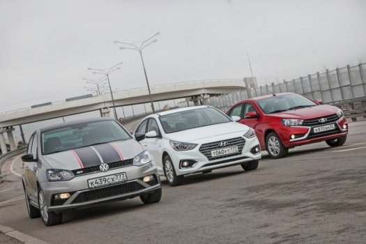 Сравнительный тест нового Hyundai Solaris, Lada Vesta 1,8 и VW Polo GT. Вам бюджет или ехать? Сравнительный тест нового Hyundai Solaris, Lada Vesta 1,8 и VW Polo GT. Вам бюджет или ехать?